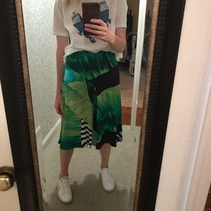 Max Mara Green Midi skirt